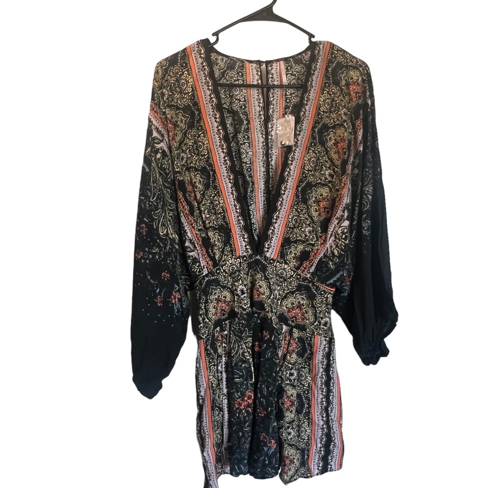 Free People | Big Sur Romper | Deep V | Size Small - Picture 5 of 12